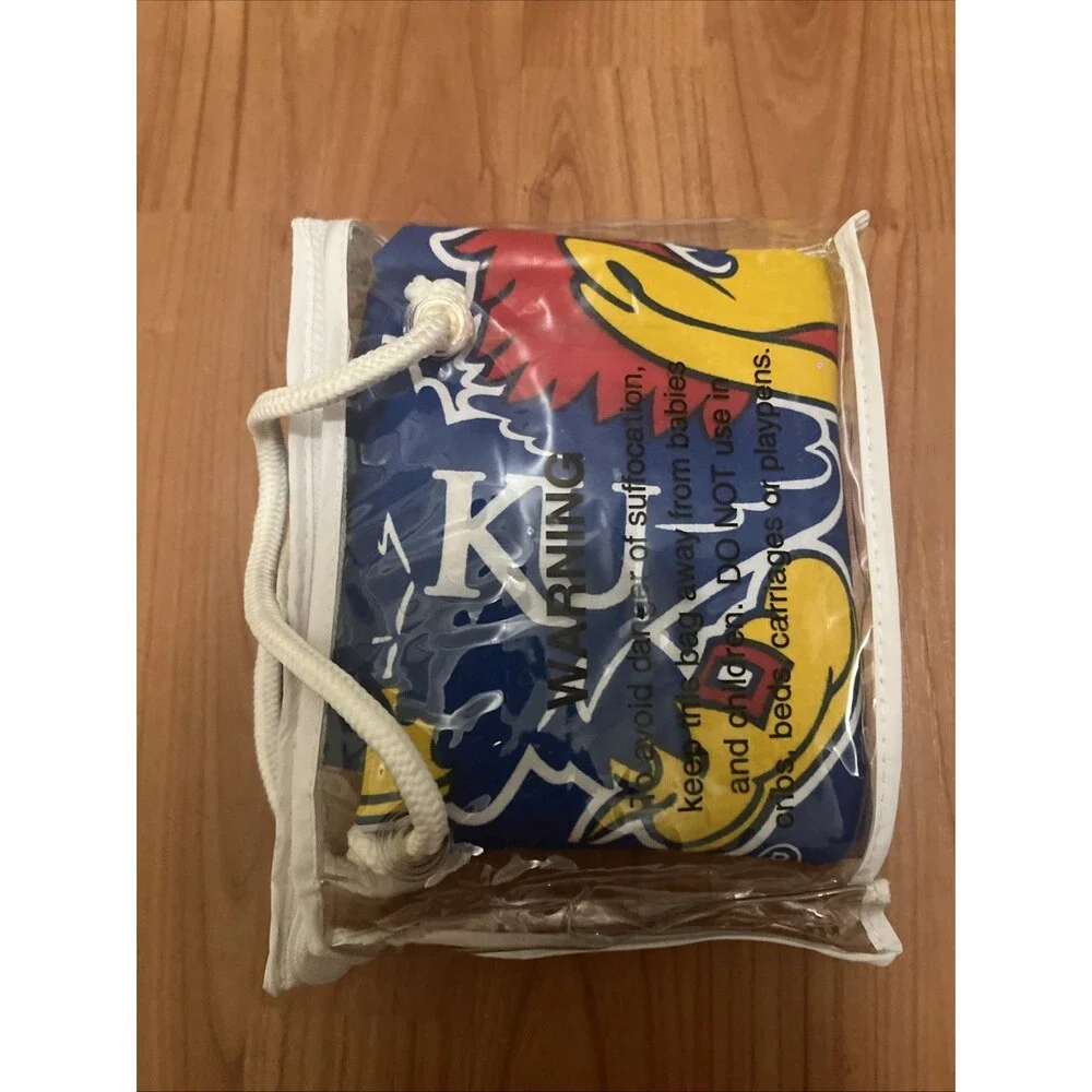 Kansas Jayhawks Curtain Valance Blue Crimson Yellow